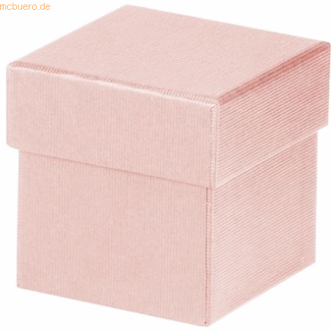 4014970384479 - 4 x Geschenkverpackung Boxline 65x65x65mm Powder