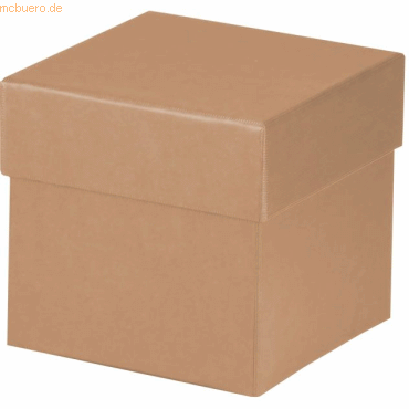 4014970384561 - 4 x Geschenkverpackung Boxline 105x105x105mm Kraft