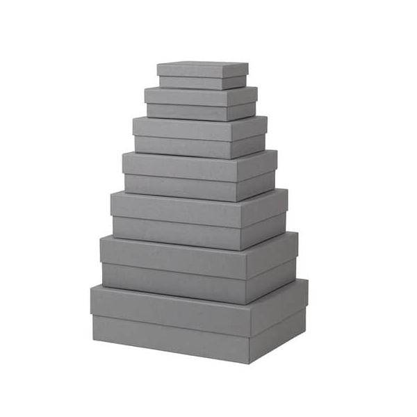 4014970431081 - Geschenkkarton Dark Grey 4014970431081 Rössler