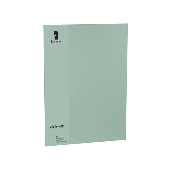 4014970445835 - 220726567 Briefbogen A4 165g 10ST eucalyptus 4014970445835 COLORETTI 10 Stück