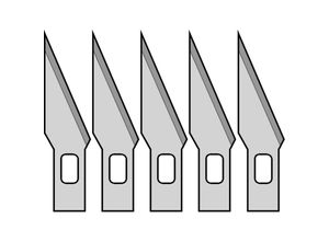 4014991114055 - Elektronik MS05 5 ersatzmesser fuer designermesser 0000000 8 stück - Donau