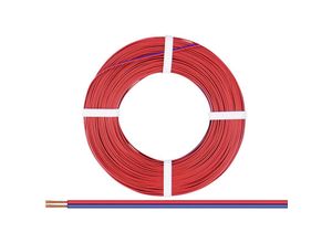 4014991242345 - Donau Elektronik - 225-020 Litze 2 x 025 mm² Rot-Blau 50 m