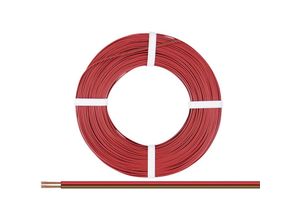 4014991242369 - Donau Elektronik - 225-080 Litze 2 x 025 mm² Rot-Braun 50 m