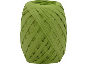 4014995057259 - Geschenkband hellgrün Raffia Ei 30 m Frischfaserpapier Dekoband - Braun&company