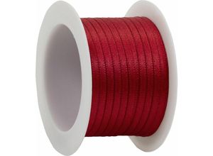 4014995215246 - Band rot 3mm x 10m Geschenkband Dekoband - Braun&company