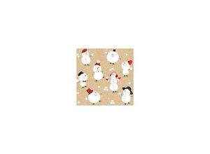 4014995254245 - Braun&company - Servietten Motiv Atelier Winter Fun 33 x 33 cm - 20er Pack Servietten