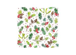 4014995254825 - Servietten Motiv Beautiful Nature 25 x 25 cm - 20er Pack Servietten - Braun&company