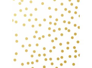 4014995280800 - Servietten Motiv Avantgarde Golden Dots weiß 33 x 33 cm - 20er Pack Weihnachtsdeko - Braun&company