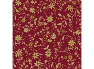 4014995280862 - Servietten Motiv Charming bordeaux40 x 40 cm - 20er Pack Weihnachtsdeko - Braun&company