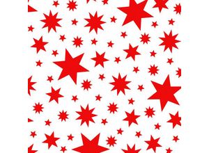 4014995343932 - Servietten Beautiful Stars rot 25 x 25 cm - 20er Pack Servietten - Braun&company