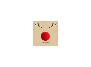 4014995428134 - Servietten By Nature Big red Nose 33 x 33 cm - 20er Pack Servietten - Braun&company