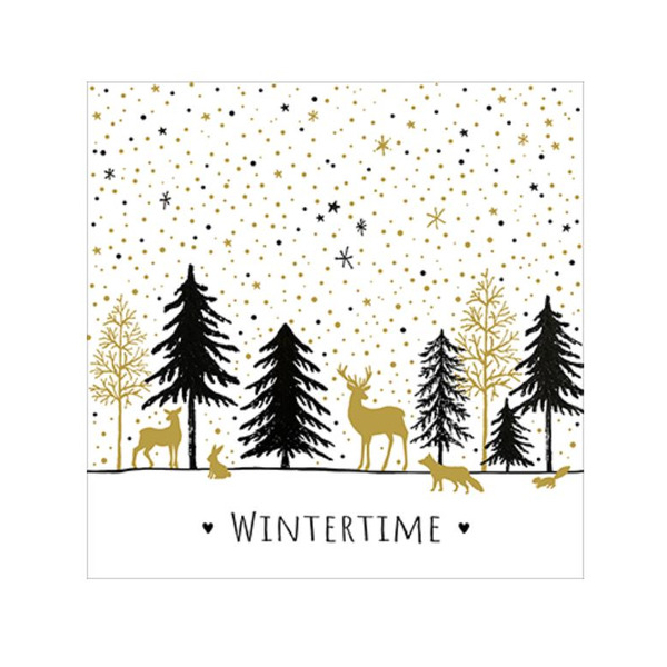 4014995744746 - WeihnZelltuchserviette 25x25cm 4014995744746 20 Stück