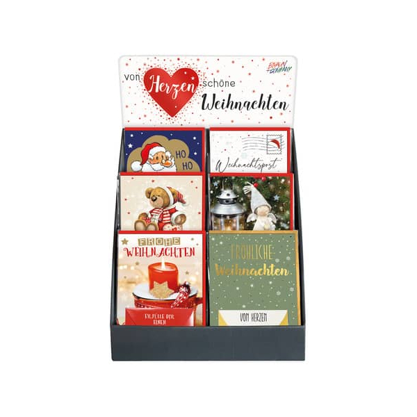 4014995845849 - Weihnachtskarte sortiert 6 Dekore a12 4014995845849 Braun & Company 4014995845849 - Weihnachtskarte sortiert 6 Dekore a12 4014995845849 Braun & Company