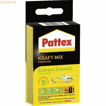 4015000417365 - Kraft Mix Extrem Schnell 2x12g - Pattex