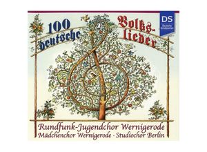 4015048118323 - 100 Deutsche Volkslieder (3 CDs) - Rundfunk-jugendchor Wernigerode (CD)