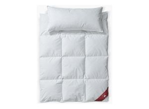 4015049581508 - Daunenbettdecke + Kopfkissen RIBECO Johanna Bettwaren-Sets Gr B L 155 cm x 220 cm (1) B L 40 cm x 80 cm (1) normal weiß Wohlfühlkomfort mit den Vorzügen der Natur 4015049581508 - Daunenbettdecke + Kopfkissen RIBECO Johanna Bettwaren-Sets Gr B L 155 cm x 220 cm (1) B L 40 cm x 80 cm (1) normal weiß Wohlfühlkomfort mit den Vorzügen der Natur
