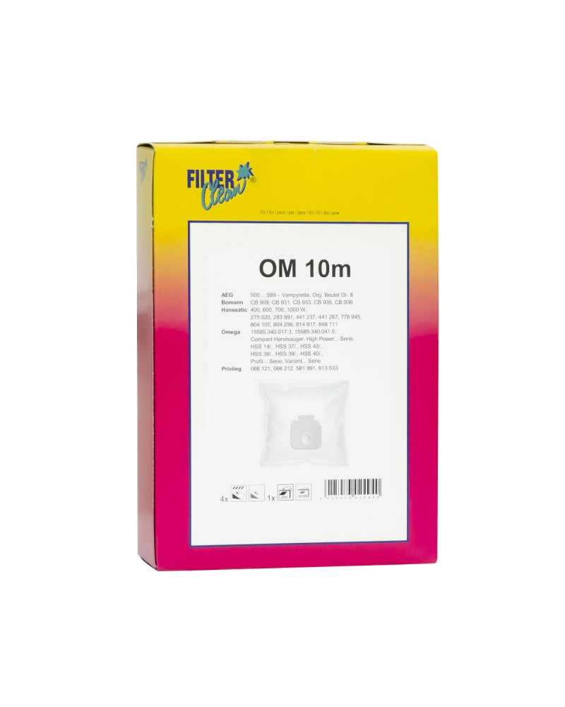 4015074024940 - OM10m FilterClean OM 10m - 4 Staubsaugerbeutel OM10m 4015074024940