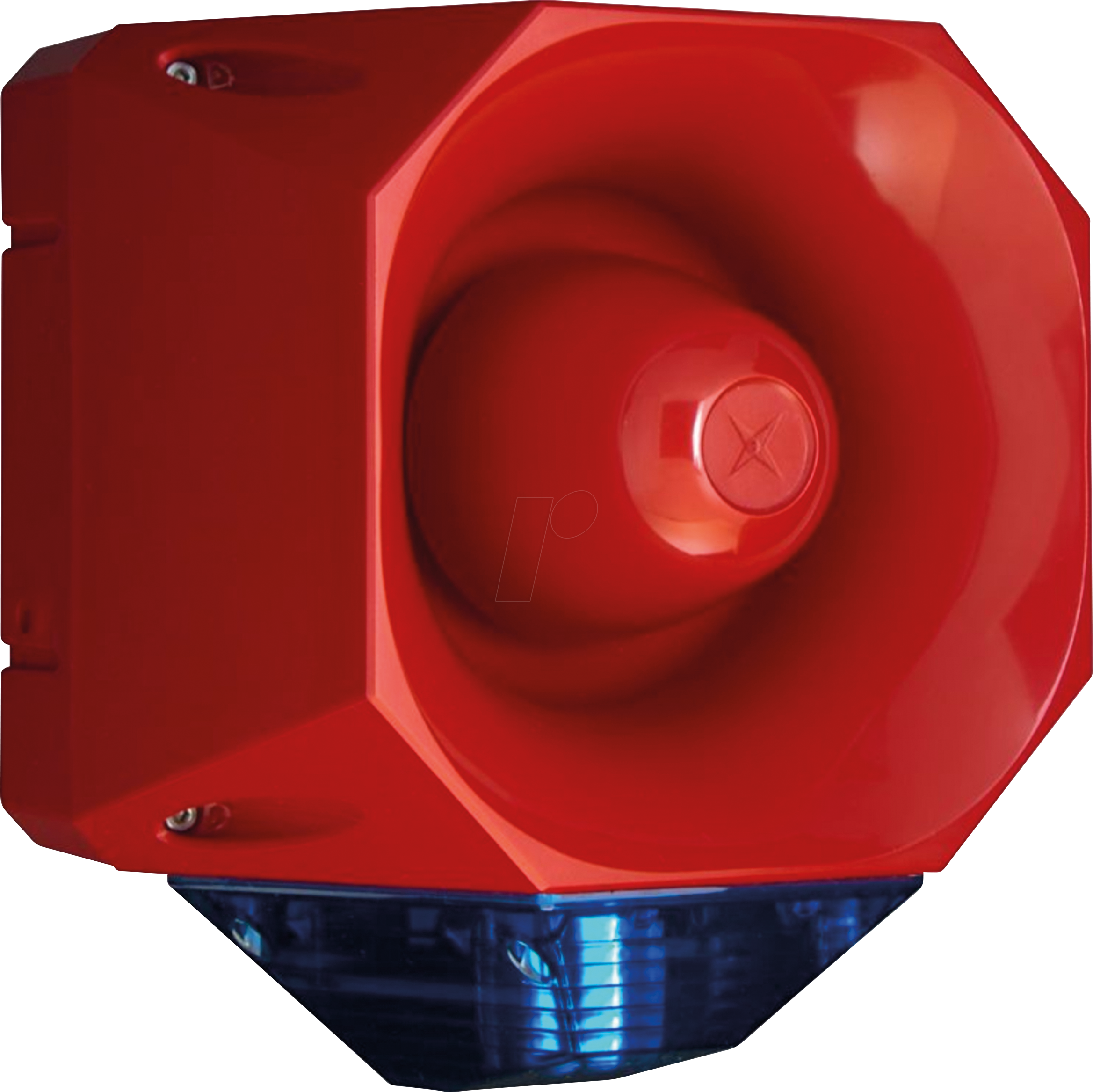 4015081799657 - ASSB230120RBL - Asserta Maxi AV rot blaue Linse 120 dB 230V AC 4015081799657 - ASSB230120RBL - Asserta Maxi AV rot blaue Linse 120 dB 230V AC