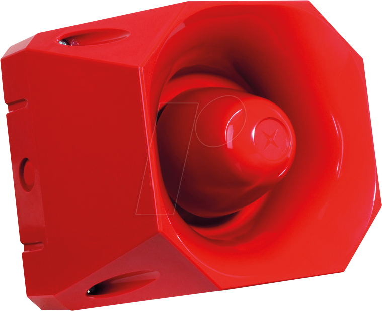 4015081800674 - ASS24120R - Asserta Maxi 120 dB 24V DC rot