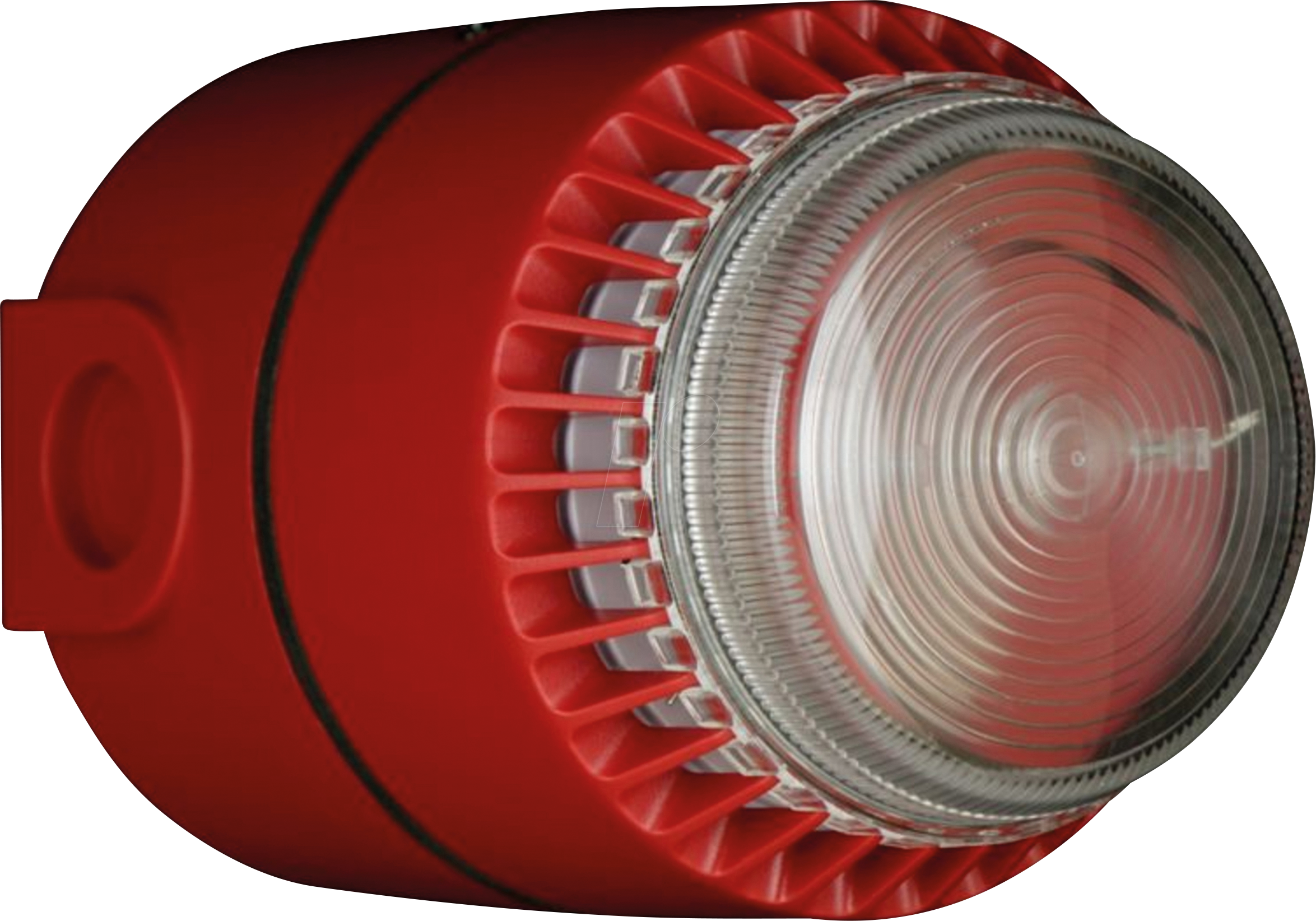 4015081801251 - FLSVCLRD24V - Flashni rot klare Linse Deep Base 24V DC