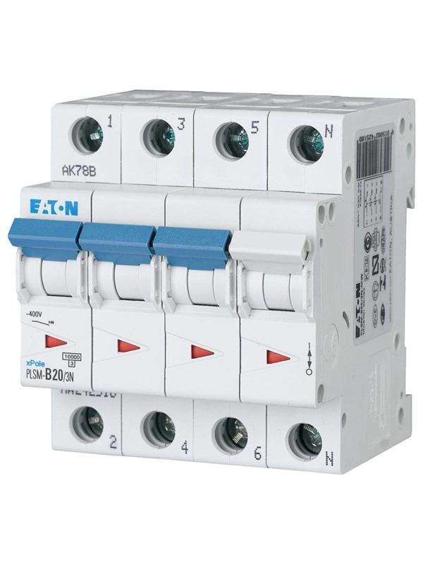 4015082425449 - Plsm-c20 3n-mw - miniature circuit breaker mcb 4015082425449 - Plsm-c20 3n-mw - miniature circuit breaker mcb