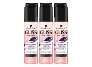 4015100840360 - Gliss Express-Repair-Spülung Anti Spliss Wunder 200 ml 6er Pack