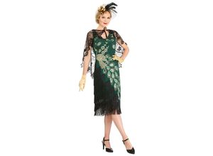 4015101101811 - 20er-Jahre-Kleid Pfau für Damen