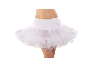 4015101152646 - Soft-Tüll-Petticoat für Kinder weiß 5-lagig