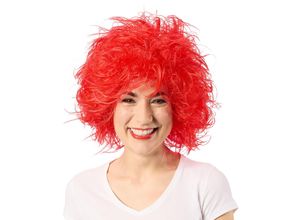 4015101305189 - Perücke Clown rot