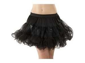 4015101400389 - Soft-Tüll Petticoat für Kinder schwarz 3-lagig