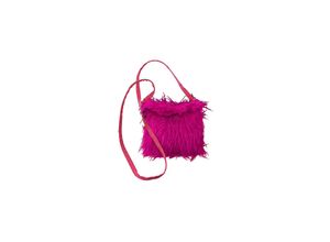 4015101474373 - Tasche Plüsch fuchsia