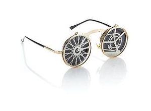 4015101478081 - Brille Steampunk gold