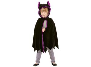 4015101501161 - Fledermaus-Cape Midnight für Kinder schwarz lila