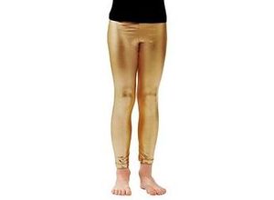 4015101537016 - Leggings aus Stretchlack für Kinder gold