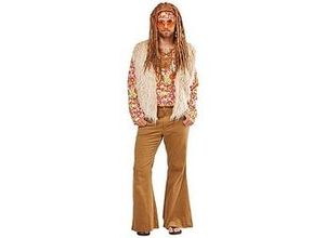 4015101795409 - buttinette Hippie-Oberteil Crazy für Herren