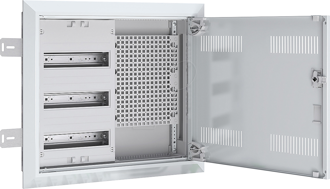 4015153815377 - UK23RM8420 - Feldverteiler UP HW T 110 mm Lüftungstür 3 Reihen Mediafeld