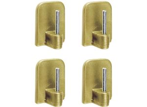 4015161013888 - Gardinenstangenhalter Emi Good Life Vitragenstangen (Set 4-St) Klebehalter für Vitragen-Stangen goldfarben