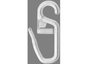 4015161036672 - Faltenclip Via Gr 17 transparent H32cm Ø1cm Kunststoff Gardinenbefestigungen Faltenhaken für Vorhangringe 4015161036672 - Faltenclip Via Gr 17 transparent H32cm Ø1cm Kunststoff Gardinenbefestigungen Faltenhaken für Vorhangringe