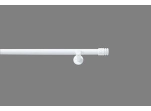 4015161042529 - Vorhangstange Mira Gardinenstangen Gr L 480 cm Ø 20 mm 1 läufig weiß Gardinenstangen Wandmontage