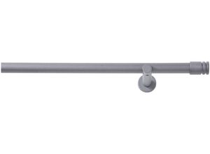 4015161042758 - Vorhangstange Mira Gardinenstangen Gr L 400 cm Ø 20 mm 1 läufig grau (anthrazit) Gardinenstangen Wandmontage
