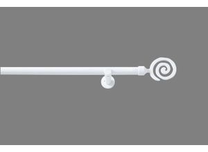 4015161078023 - Vorhangstange Espiral Gr 18 weiß Gardinenstangen Kinder L 320cm Ø 20mm 1 läufig