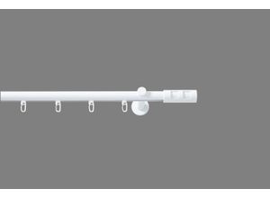 4015161078665 - Innenlaufschiene Cartucho Gardinenstangen Gr L 400 cm Ø 20 mm 1 läufig weiß