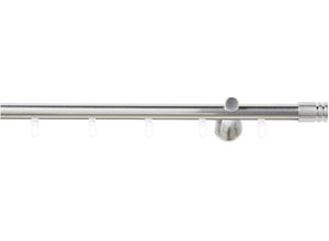 4015161079273 - Innenlaufschiene Mira Gardinenstangen Gr L 240 cm Ø 20 mm 1 läufig silberfarben (edelstahlfarben) Gardinenschienen