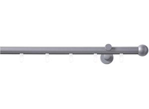 4015161080231 - Innenlaufschiene Bola Gr 3 grau (anthrazit) Gardinenstangen L 160cm Ø 20mm 1 läufig Aluminium Metall L160cm