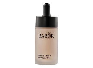 4015165352501 - BABOR Matte Finish Foundation Gesichts Make-up foundation Fluid beige (02 IVORY) mattierend langanhaltend natürlich Deckkraft Mittel bis Hoch