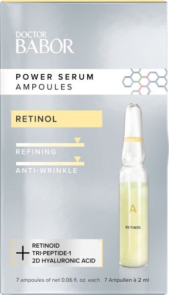 4015165354512 - BABOR Gesichtspflege Ampoule Concentrates Retinol Power Serum Ampoules 7 x 2 ml