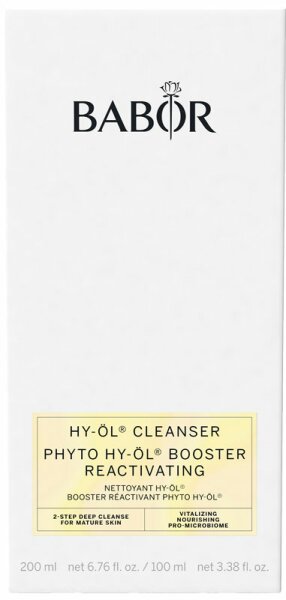 4015165363132 - BABOR Gesichtspflege Cleansing Geschenkset Hy-Öl Cleanser 200ml + Phyto Hy-Öl Booster Reactivating 100ml 1 Stk