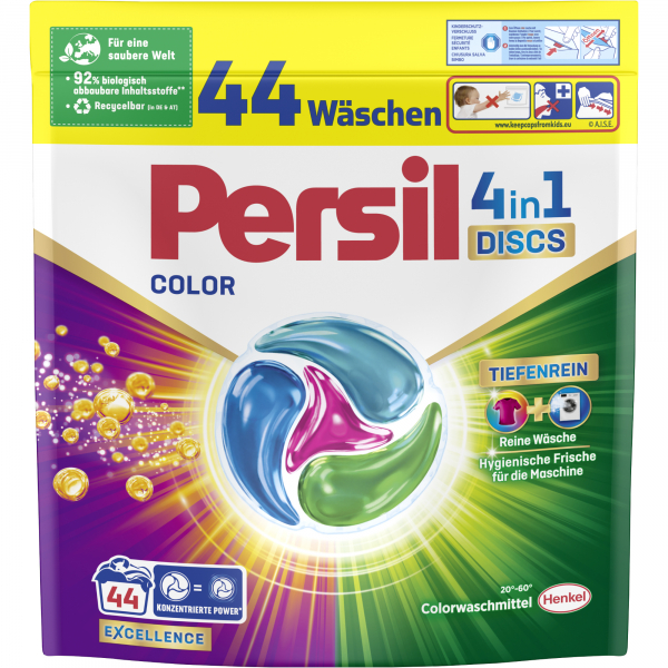 4015200033198 - Waschmittel 4in1 Discs Color PDC44 44St 4015200033198 44 Stück