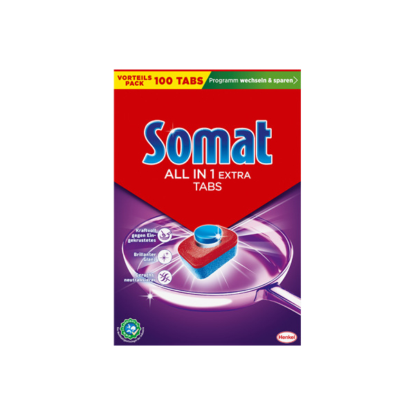 4015200036489 - Geschirrspültabs All-in-1  100 ST 4015200036489 1660 Gramm