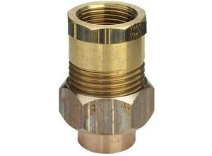 4015211103002 - Viega Rohrverschraubung 94340G konischdichtend in 28mm x Rp1 Rotguss 103002